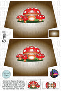 Cork & Copper Designs - The Wolfsbane Zipper Pouch - Mushroom Brown (C&CD Exclusive)