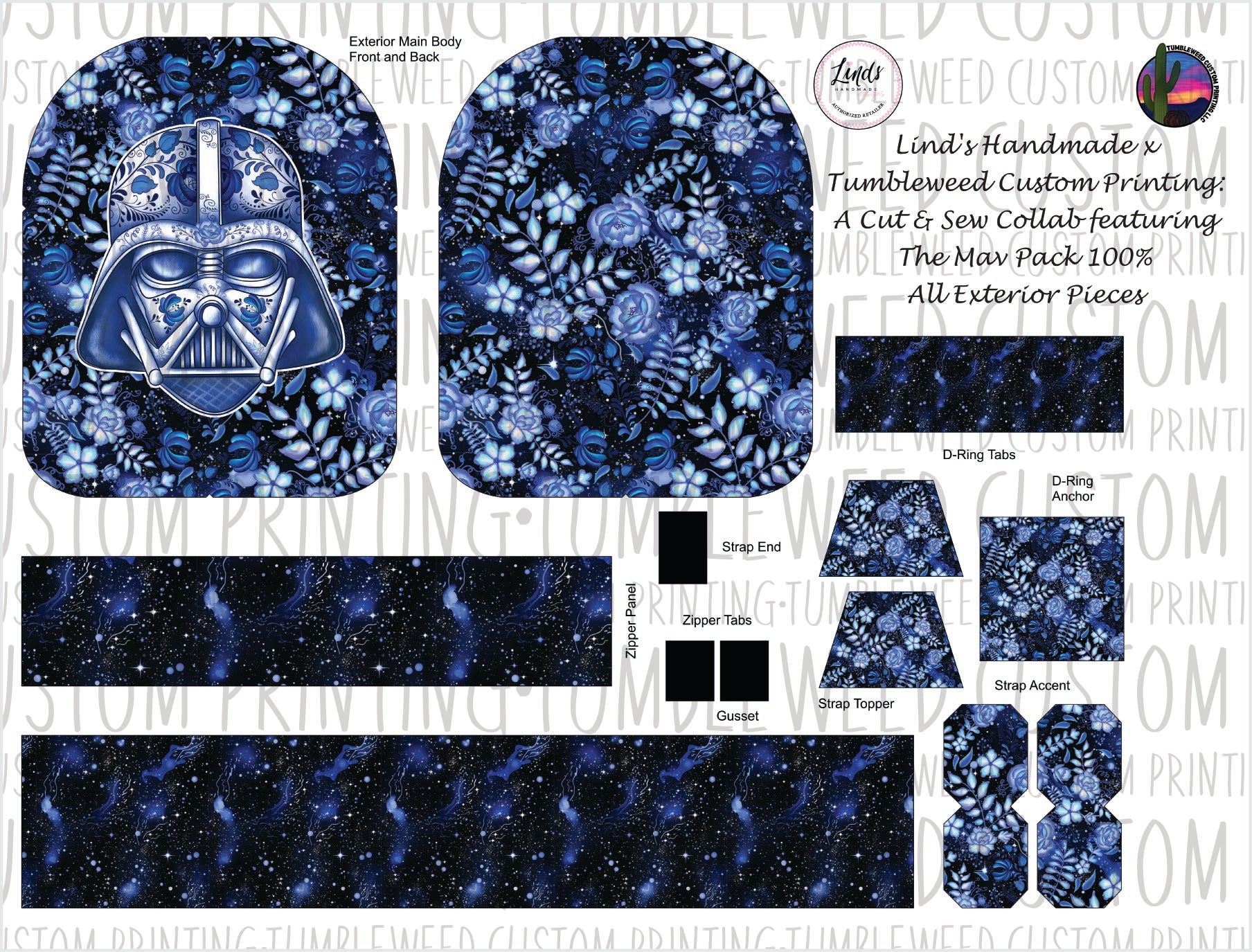 Lind's Handmade - Mav Pack 120% - Space Wars V3