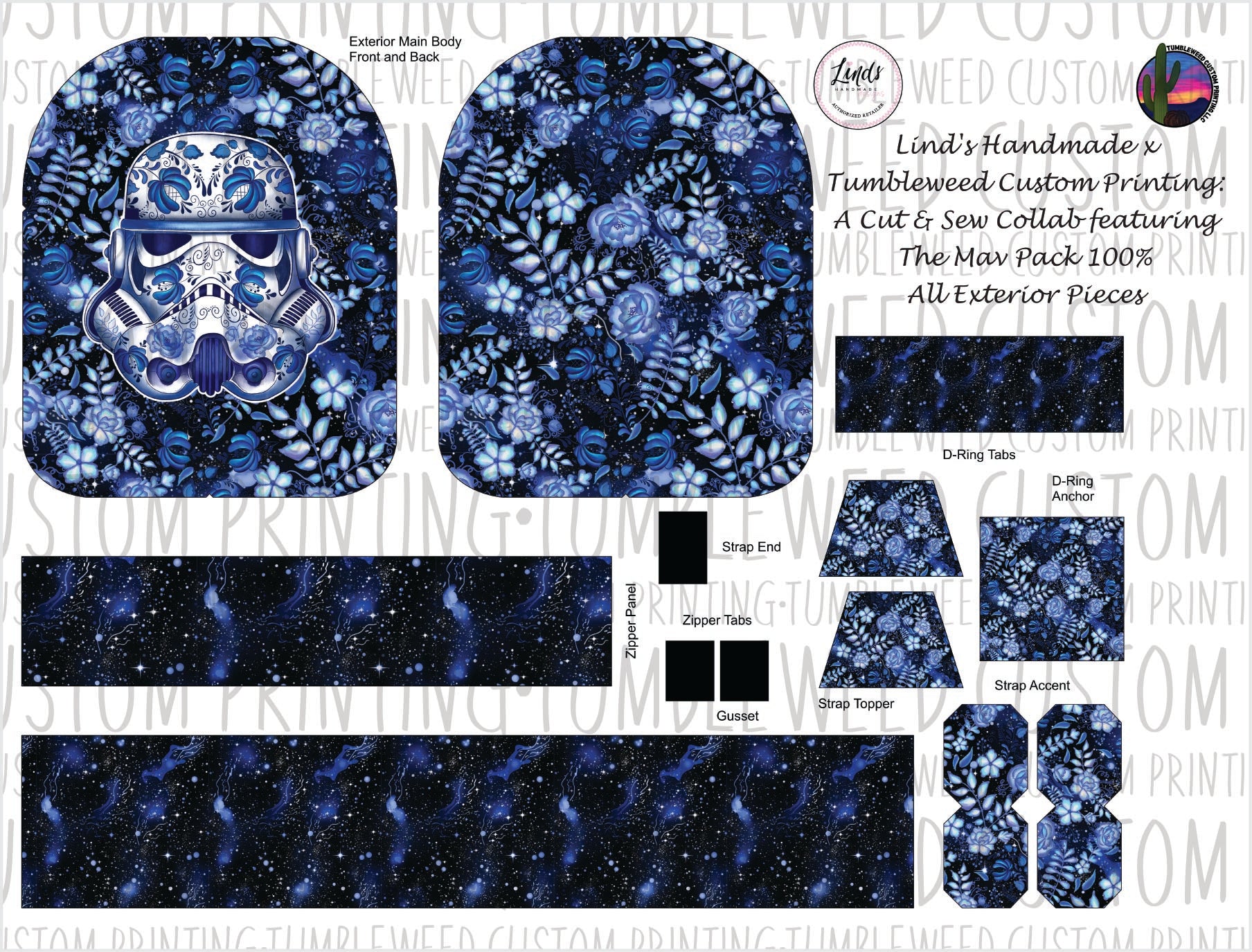 Lind's Handmade - Mav Pack 120% - Space Wars V2