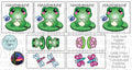 Cork & Copper Designs - Mini Tag Rapport - Frogs #1