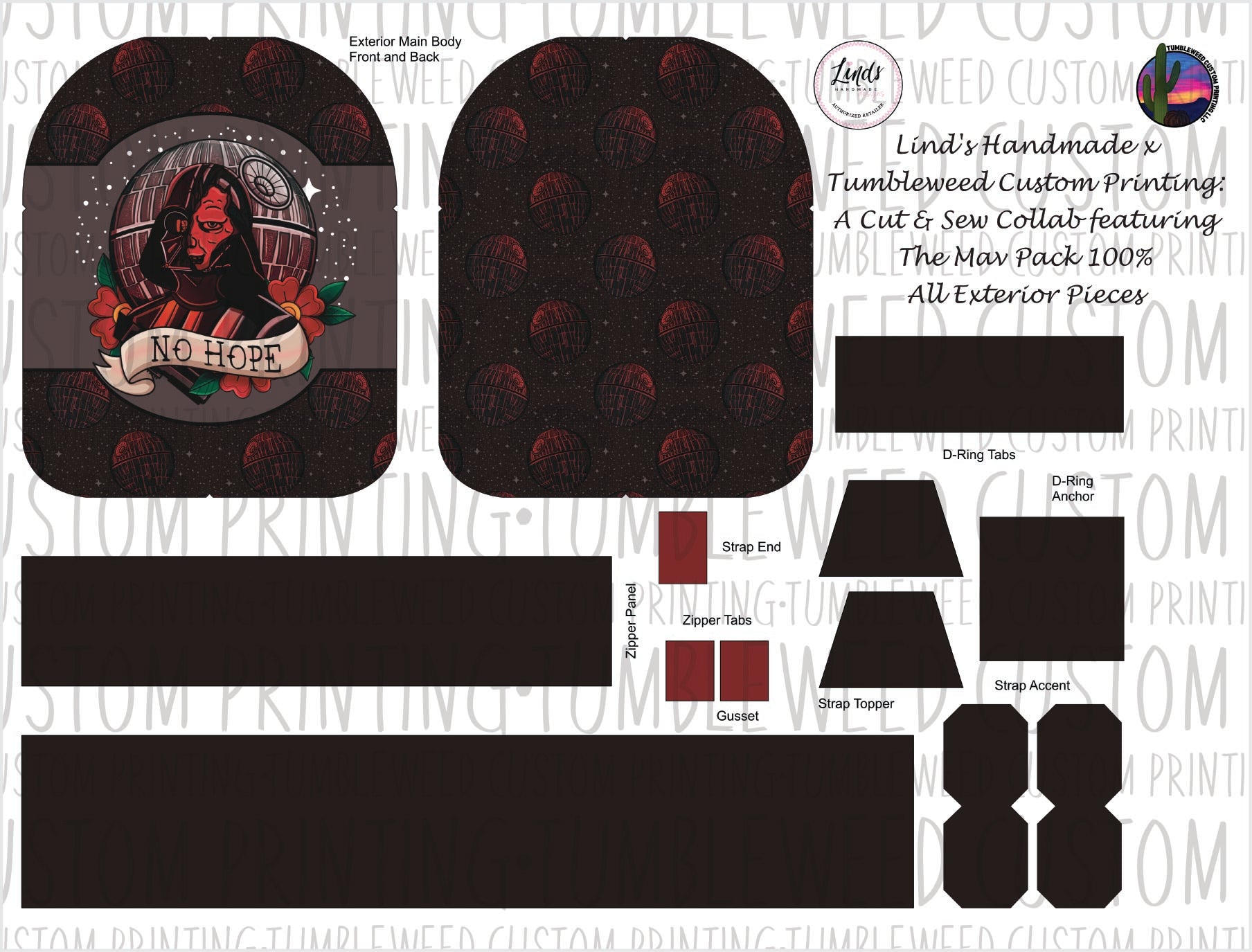 Lind's Handmade - Mav Pack 120% - Space Wars V7
