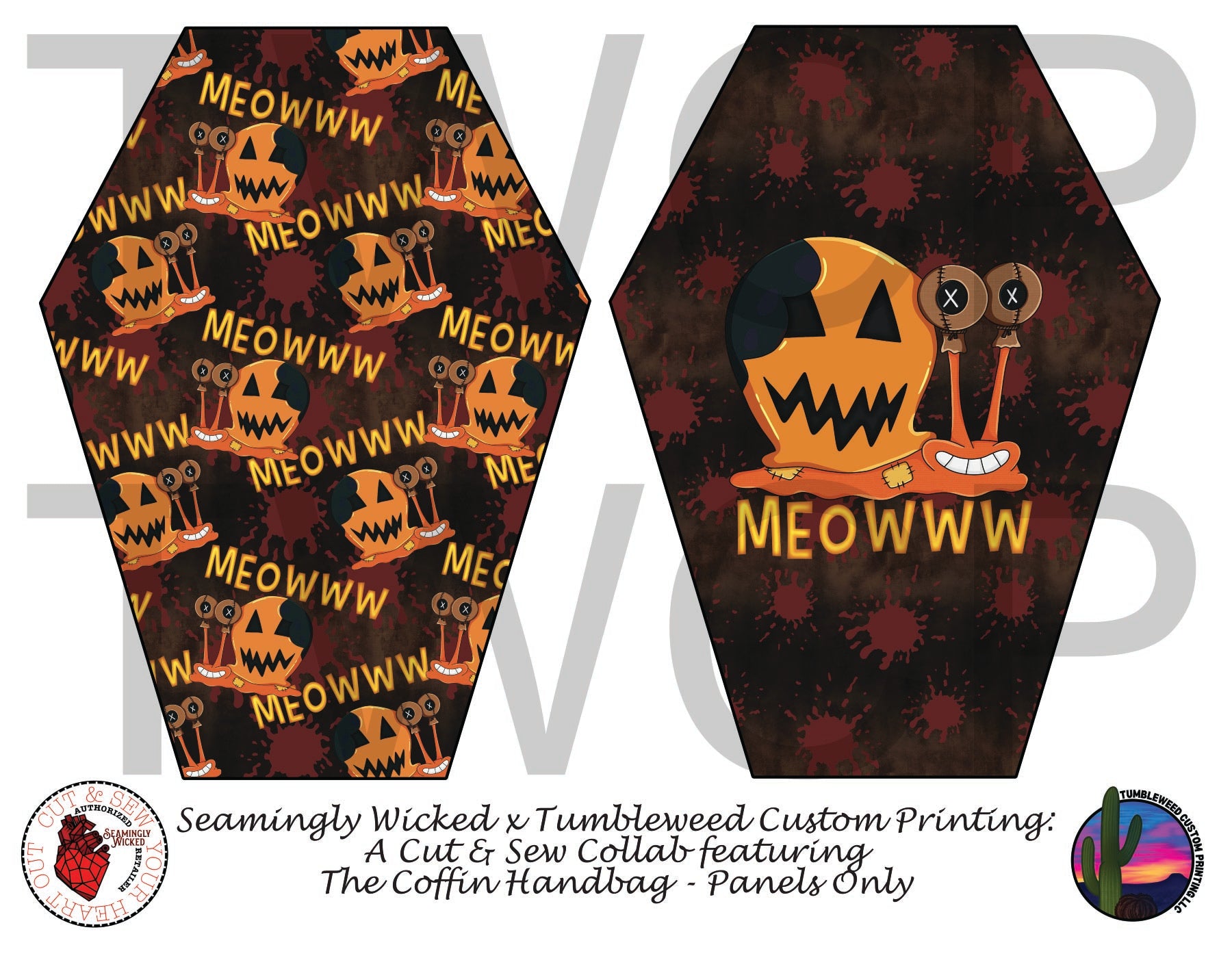 Seamingly Wicked - Coffin Handbag - Meowww