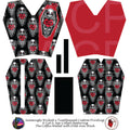 Seamingly Wicked - Coffin Wallet - Love You to Death Red