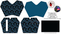 Seamingly Wicked - Claudia Bifold Wallet - Viking Hammer Blue