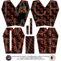 Seamingly Wicked - Coffin Wallet - Trick Now Treat Later Orange