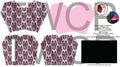 Seamingly Wicked - Claudia Bifold Wallet - Love You to Death Pink