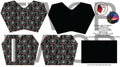 Seamingly Wicked - Claudia Bifold Wallet - Tattoo Grim Dark