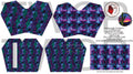 Seamingly Wicked - Claudia Bifold Wallet - Galaxy Argyle