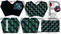 Seamingly Wicked - Claudia Bifold Wallet - Trick Now Treat Later Teal