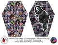 Seamingly Wicked - Coffin Handbag - Scream